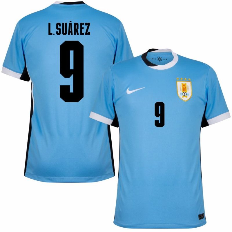 Maillot Uruguay Domicile 2025 2026 L. Suarez (1)