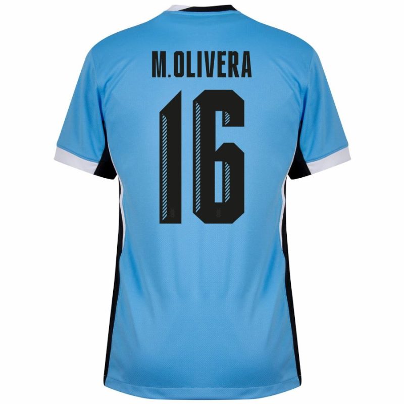 Maillot Uruguay Domicile 2025 2026 M. Olivera (2) Maillot Uruguay Domicile 2025 2026 M. Olivera (2)