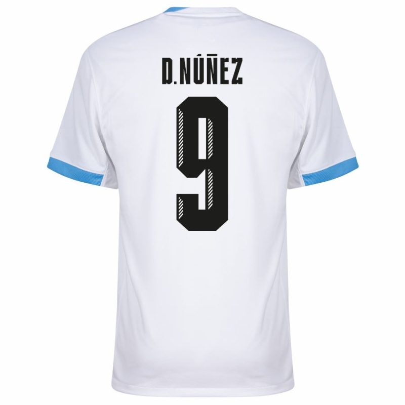 Maillot Uruguay Exterieur 2024 2025 D. Nunez (2) Maillot Uruguay Exterieur 2024 2025 D. Nunez (2)