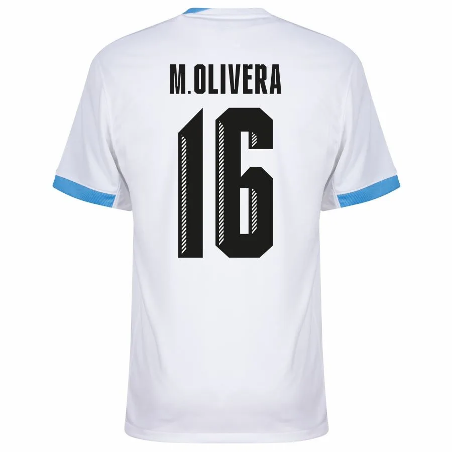 Maillot Uruguay Exterieur 2024 2025 M. Olivera (2)