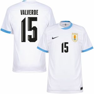 Maillot Uruguay Exterieur 2024 2025 Valverde (1)