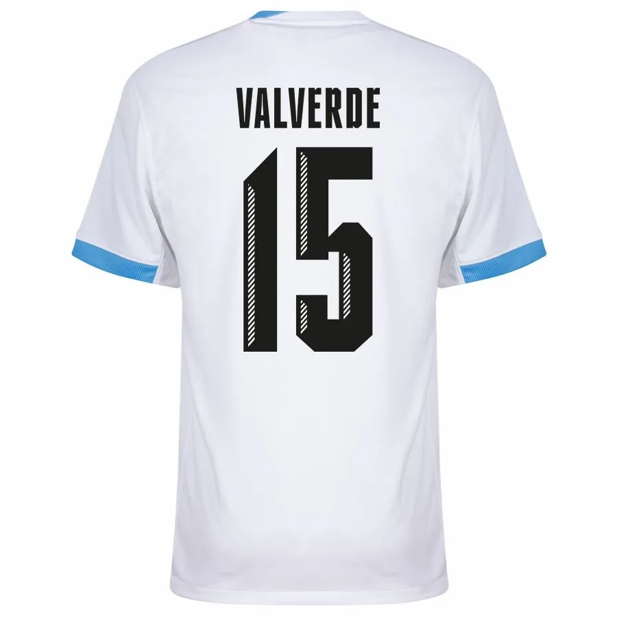 Maillot Uruguay Exterieur 2024 2025 Valverde (2)