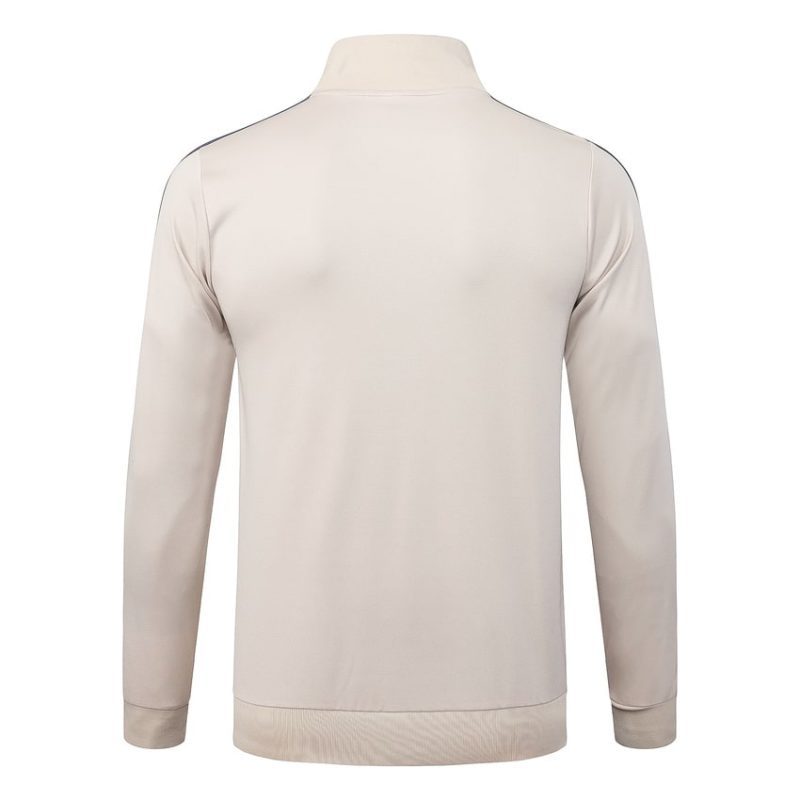 Survetement Ajax Veste 2025 2026 Beige (2) Survetement Ajax Veste 2025 2026 Beige