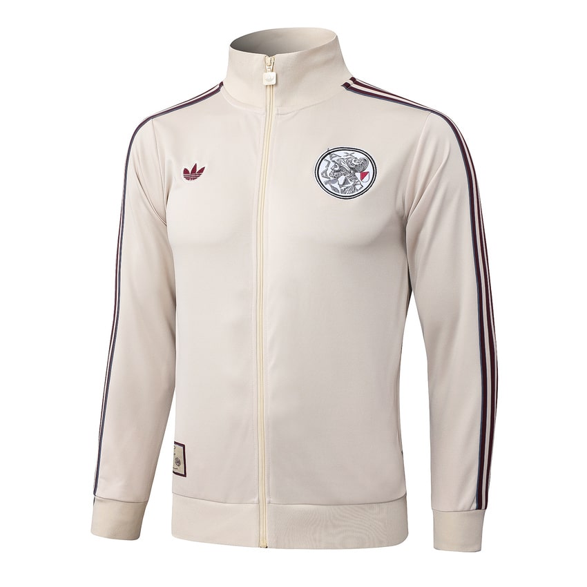 Survetement Ajax Veste 2025 2026 Beige