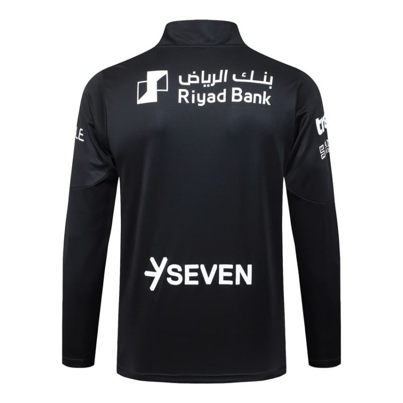 Survetement Al Hilal Training 2025 2026 Noir Nuit (4) Survetement Al Hilal Training 2025 2026 Noir Nuit