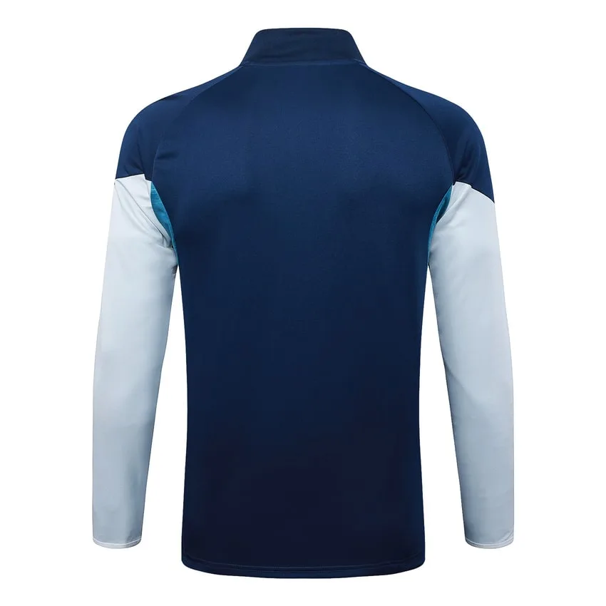 Survetement Arsenal Veste 2025 2026 Bleu Blanc