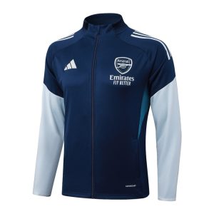 Survetement Arsenal Veste 2025 2026 Bleu Blanc