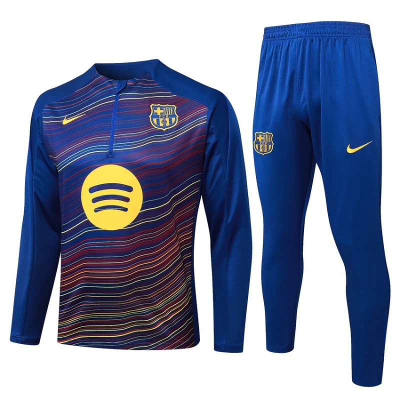 Tuta da allenamento Barca 2025 2026 Azzurro