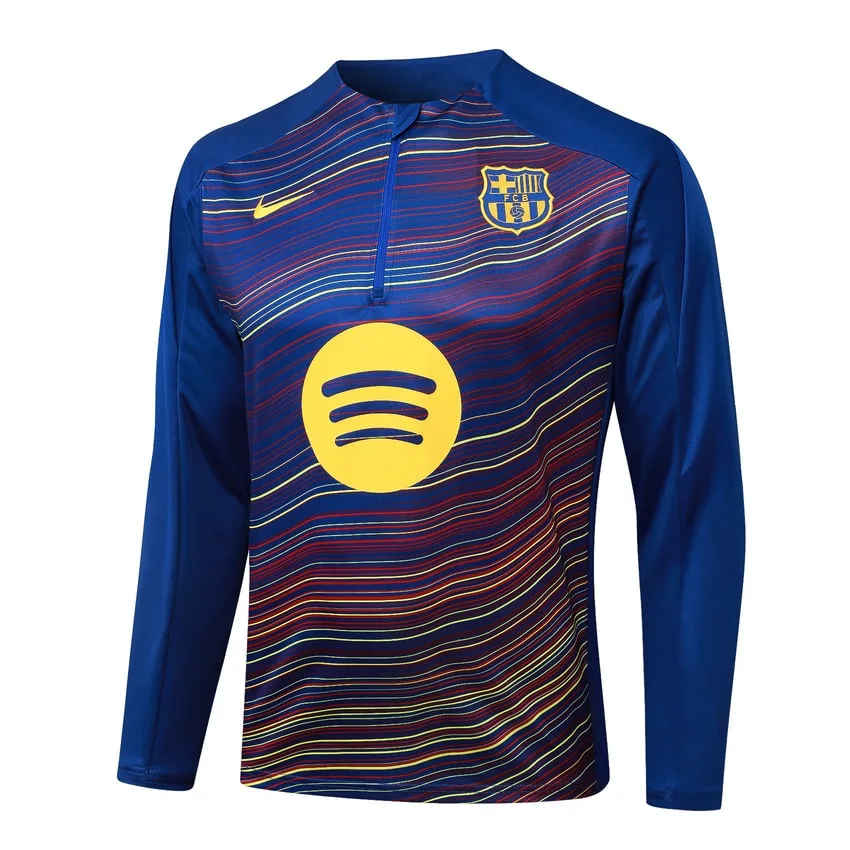 Tuta da allenamento Barca 2025 2026 Azzurro