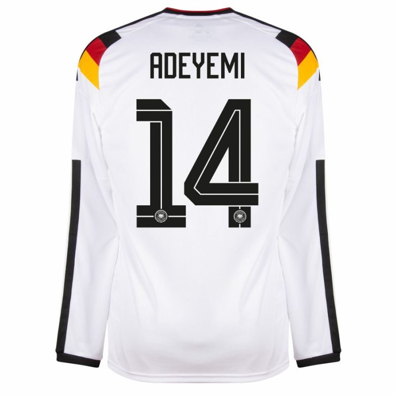 Maillot Allemagne Domicile 2026 2027 Manches Longues Adeyemi (2) Maillot Allemagne Domicile 2026 2027 Manches Longues Adeyemi (2)