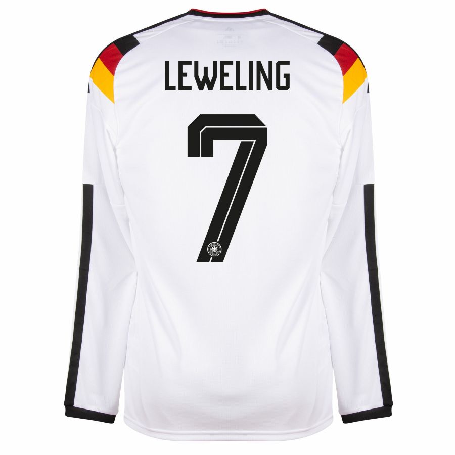 Maillot Allemagne Domicile 2026 2027 Manches Longues Leweling (2) Maillot Allemagne Domicile 2026 2027 Manches Longues Leweling (2)