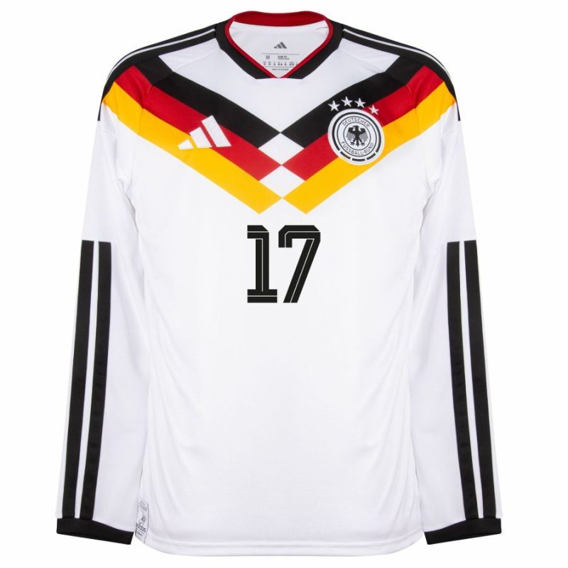 Maillot Allemagne Domicile 2026 2027 Manches Longues Wirtz(3) Maillot Allemagne Domicile 2026 2027 Manches Longues Wirtz(3)