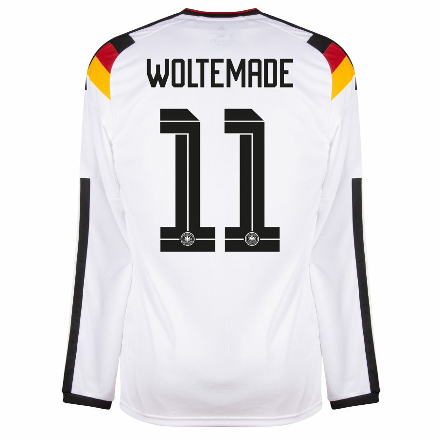 Maillot Allemagne Domicile 2026 2027 Manches Longues Woltemade (2) Maillot Allemagne Domicile 2026 2027 Manches Longues Woltemade (2)