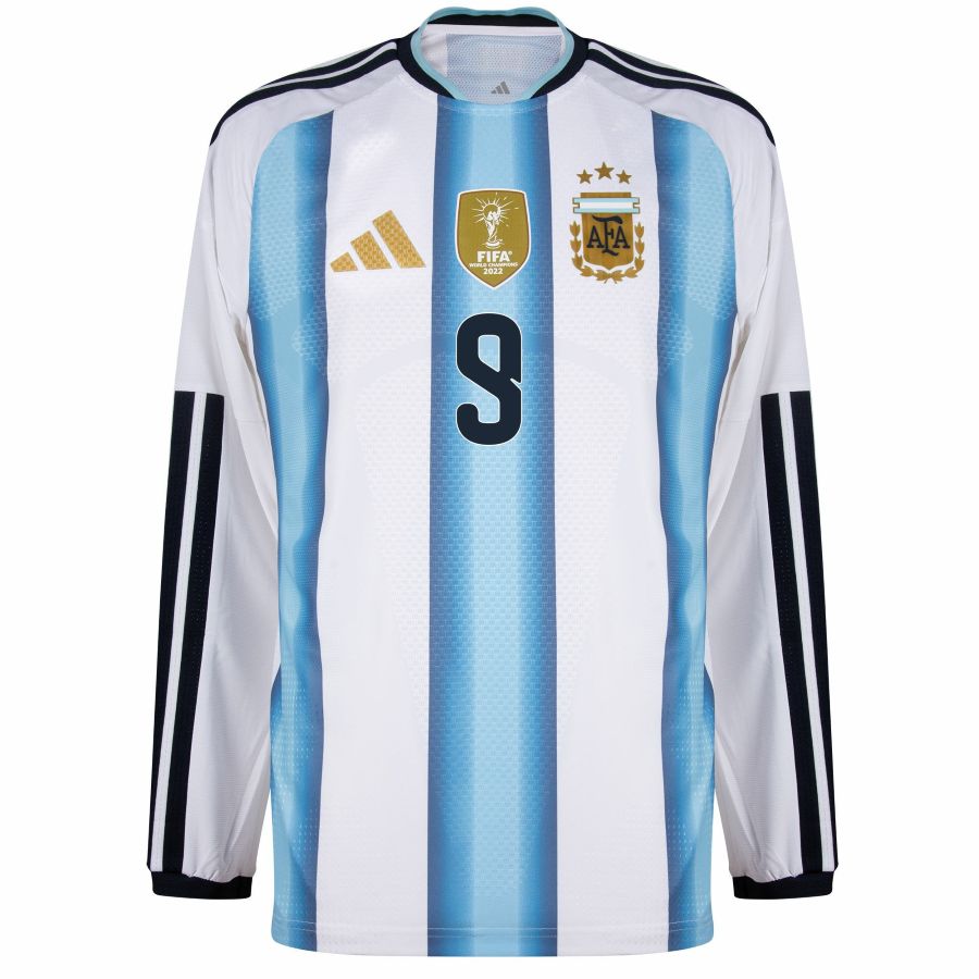 Maillot Argentine Domicile 2026 2027 Manches Longues J. Alvarez(3)
