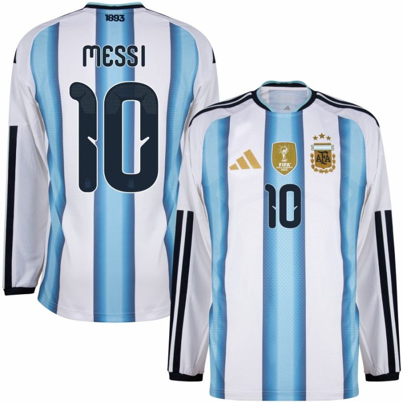 Maillot Argentine Domicile 2026 2027 Manches Longues Messi (1) Maillot Argentine Domicile 2026 2027 Manches Longues Messi (1)