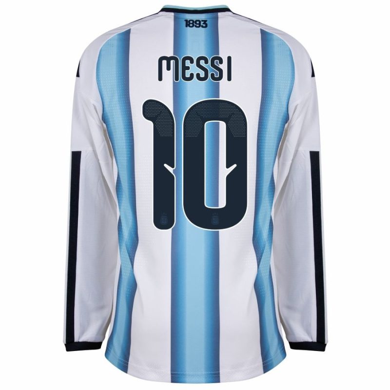 Maillot Argentine Domicile 2026 2027 Manches Longues Messi (2) Maillot Argentine Domicile 2026 2027 Manches Longues Messi (2)