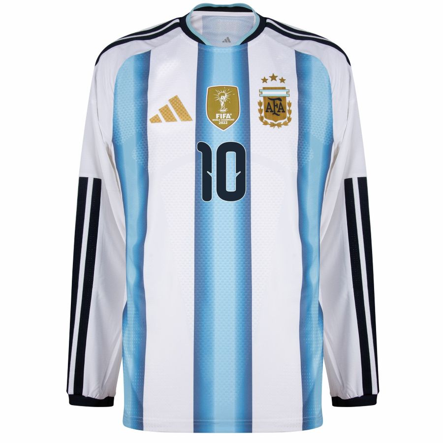 Maillot Argentine Domicile 2026 2027 Manches Longues Messi(3) Maillot Argentine Domicile 2026 2027 Manches Longues Messi(3)