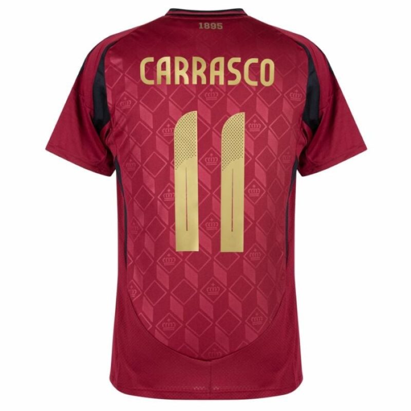 Maillot Belgique Domicile 2024 2025 Carrasco (3) Maillot Belgique Domicile 2024 2025 Carrasco (3)