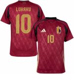 Maillot Belgique Domicile 2024 2025 Lukaku (1)