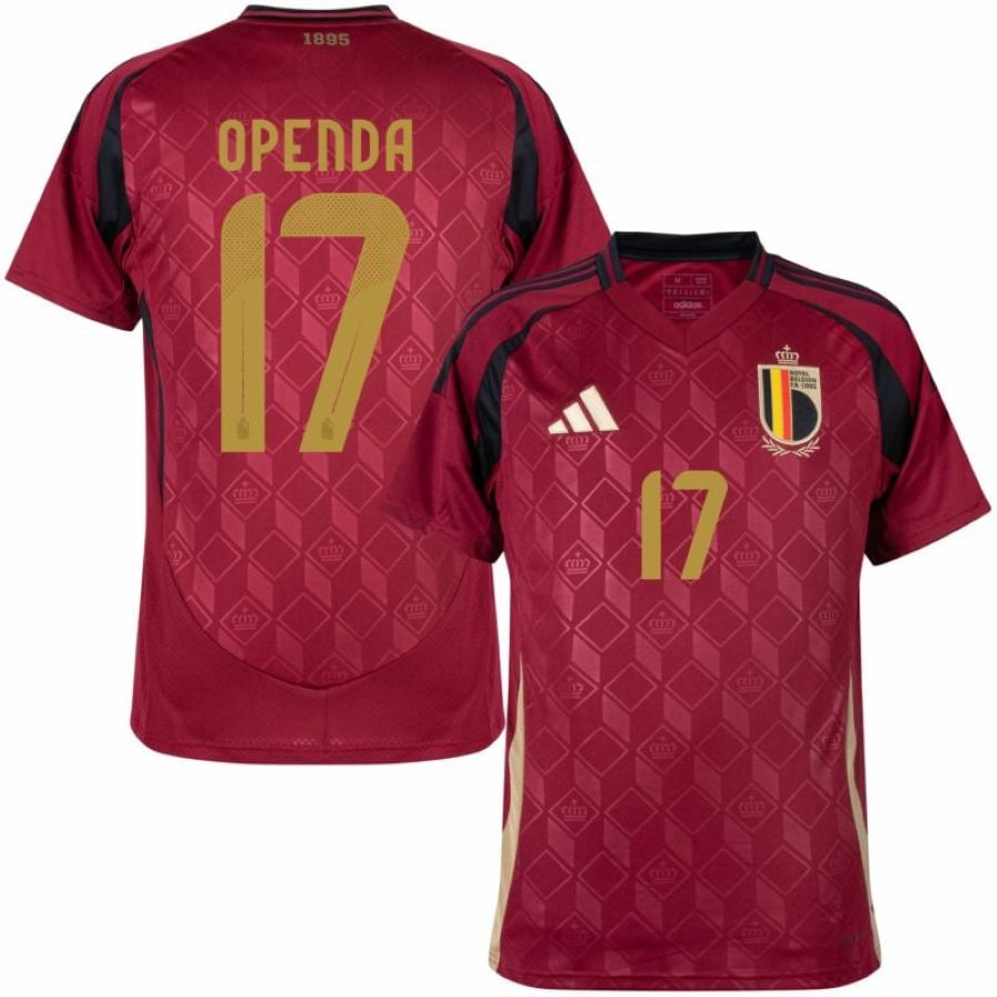 Maillot Belgique Domicile 2024 2025 Openda (1)