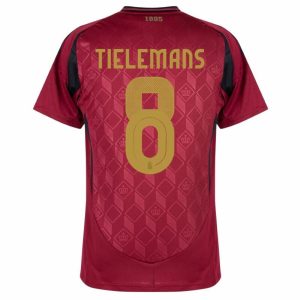 Maillot Belgique Domicile 2024 2025 Tielemans (3)