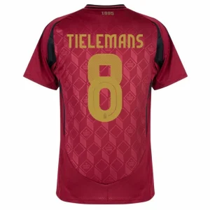 Maillot Belgique Domicile 2024 2025 Tielemans (3)