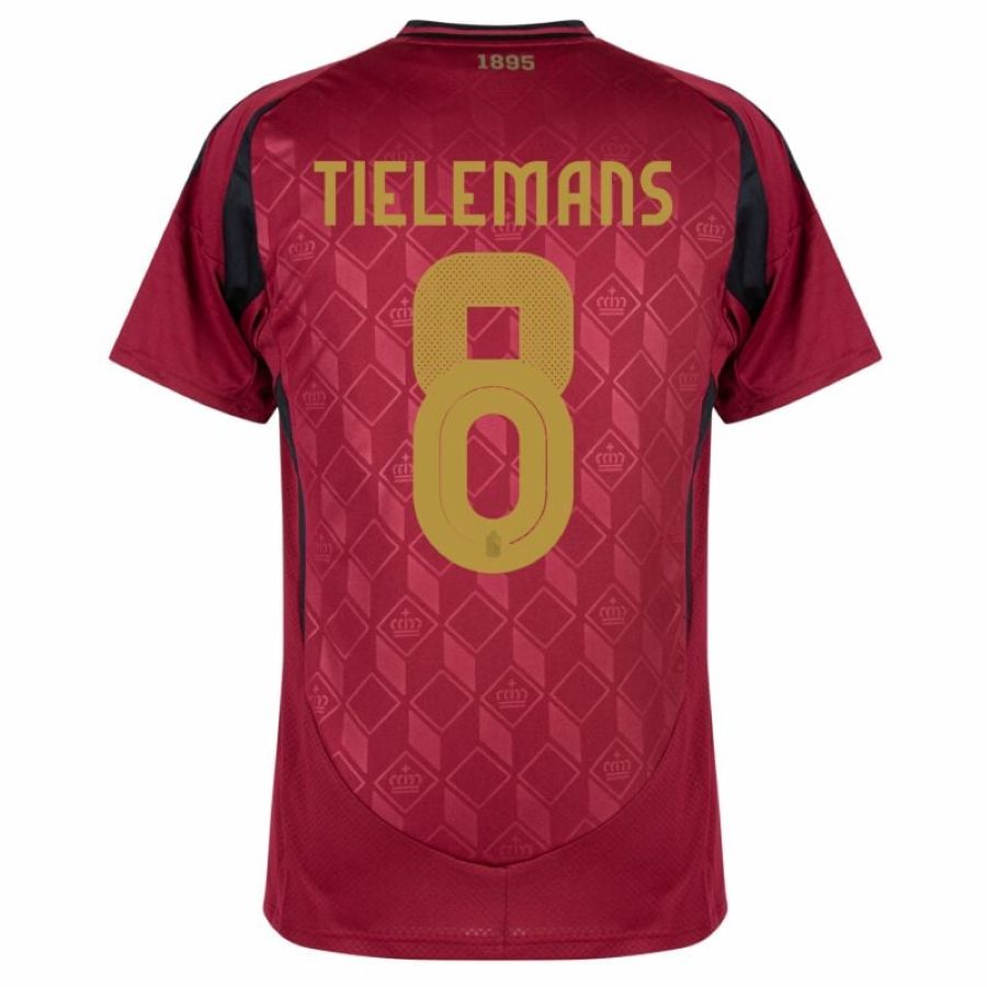 Maillot Belgique Domicile 2024 2025 Tielemans (3)