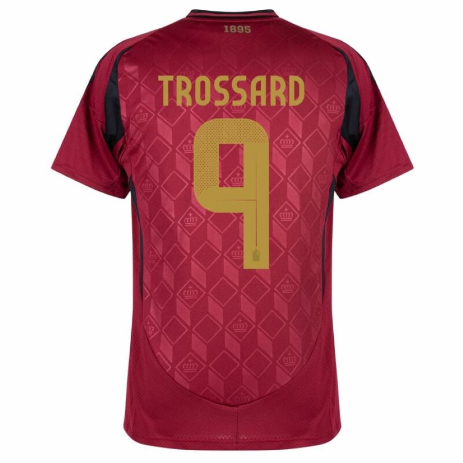 Maillot Belgique Domicile 2024 2025 Trossard (3)