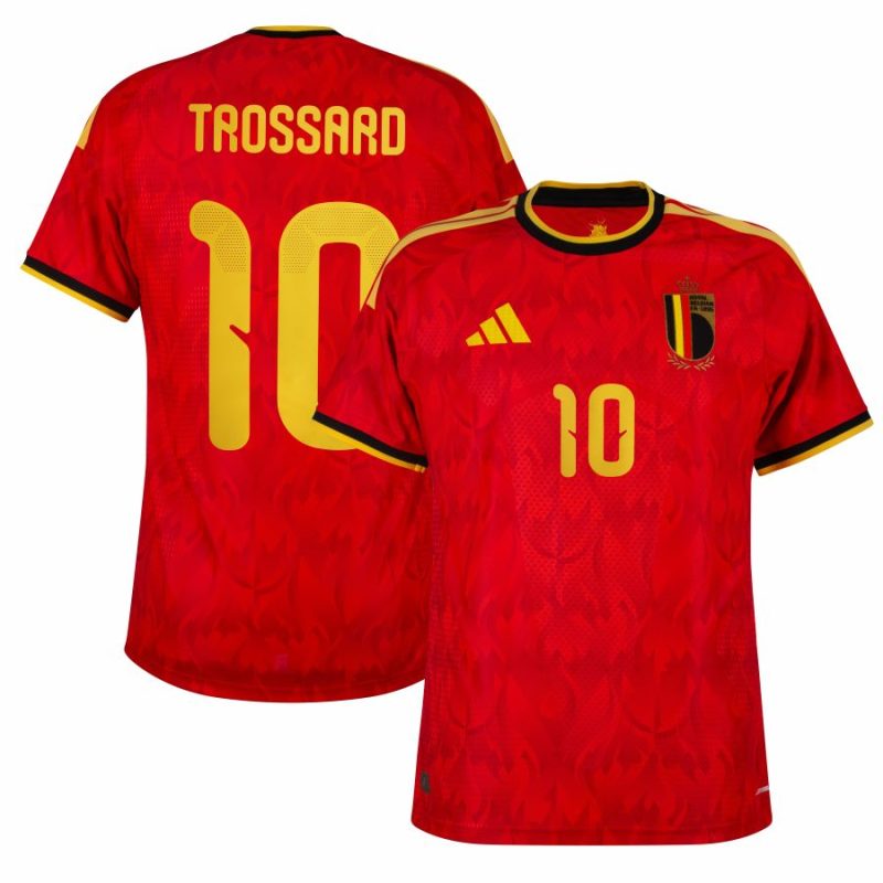 Maillot Belgique Domicile 2026 2027 Trossard (1)