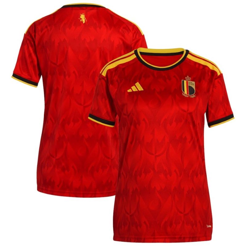 Maillot Belgique Femme Domicile 2025 2026 (3) Maillot Belgique Femme Domicile 2025 2026 (3)