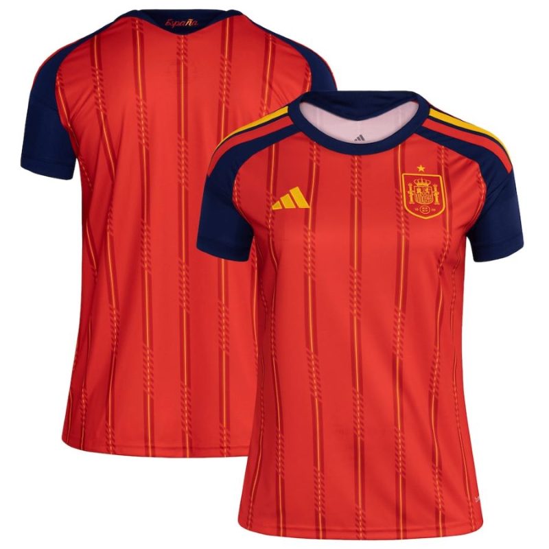 Maillot Espagne Domicile 2025 2026 Femme (3) Maillot Espagne Domicile 2025 2026 Femme (3)