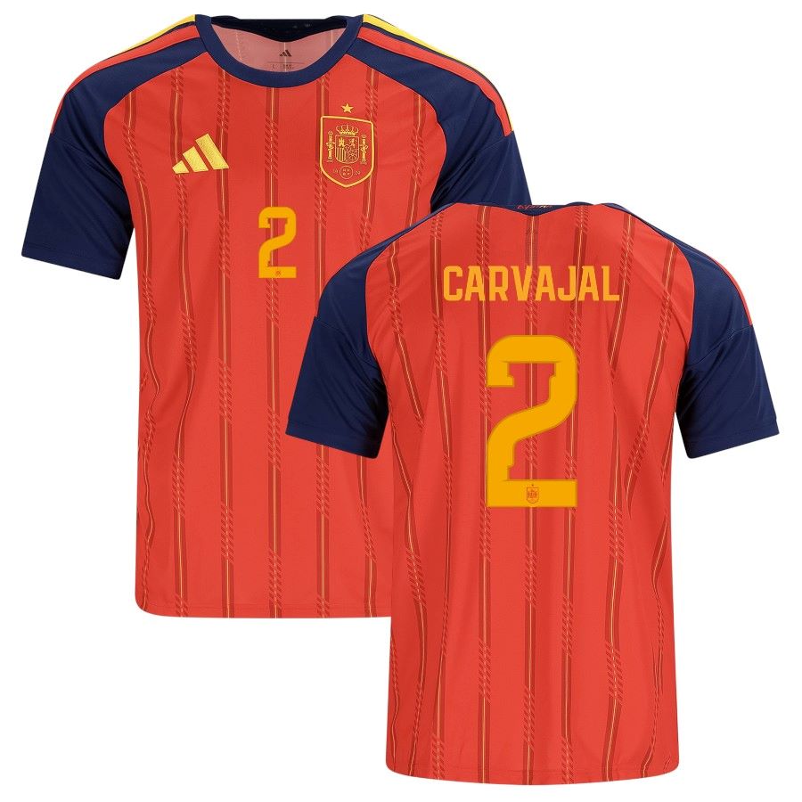 Maillot Espagne Domicile 2026 2027 Carvajal (1)