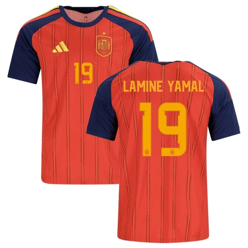 Spain Home Jersey 2026/2027 Lamine Yamal (1)