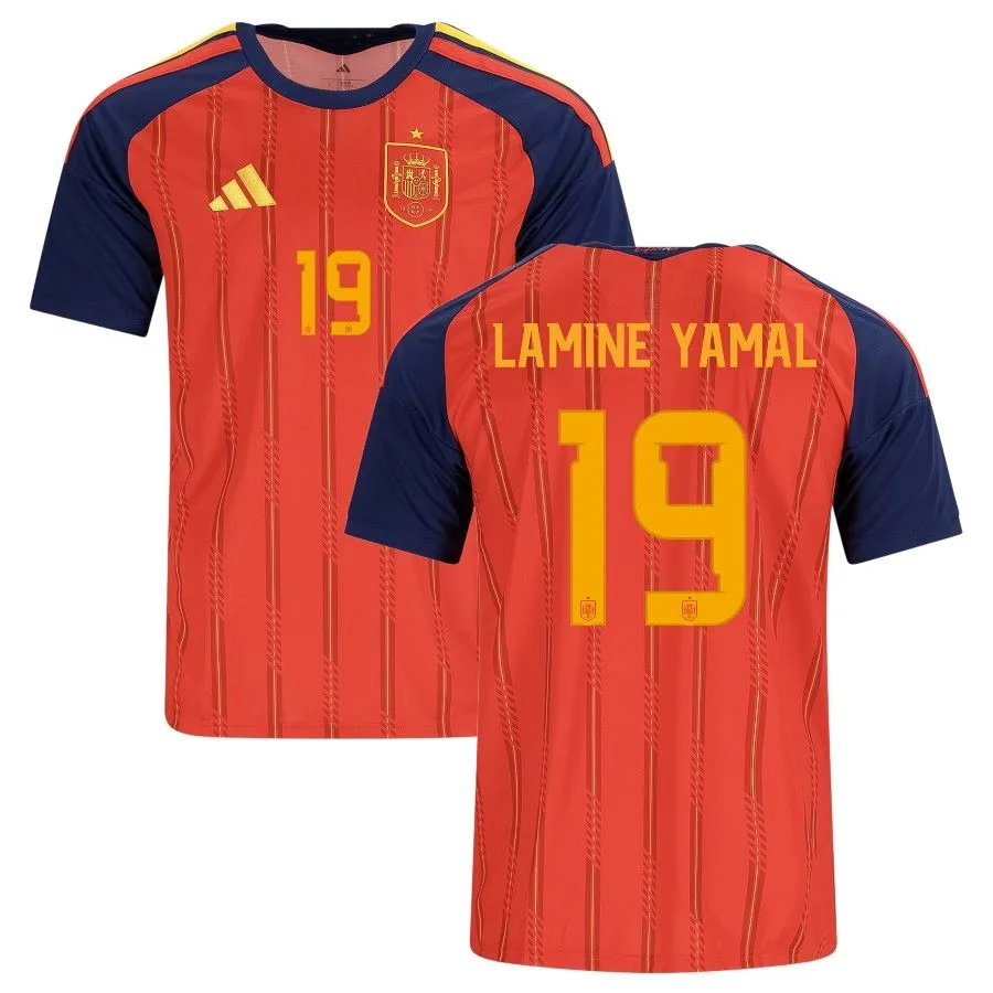 Spain Home Jersey 2026/2027 Lamine Yamal (1)