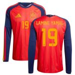 Maillot Espagne Domicile 2026 2027 Lamine Yamal Manches Longues (1)