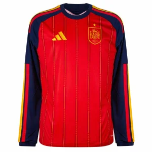 Maillot Espagne Domicile 2026 2027 Manches Longues (1)