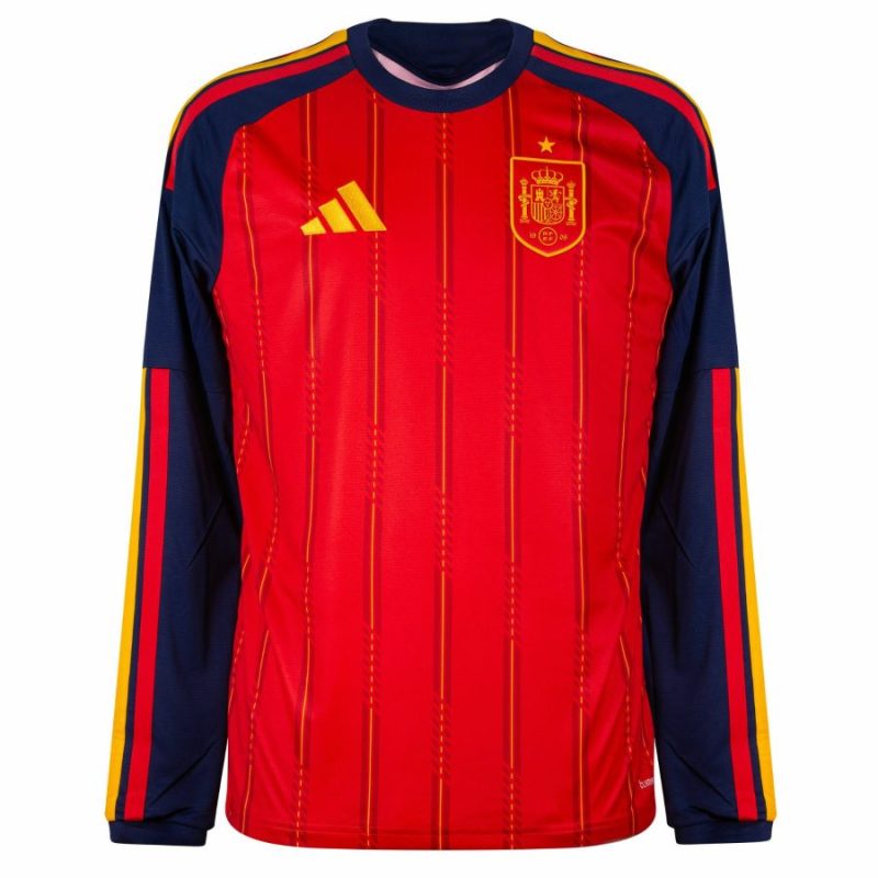 Maillot Espagne Domicile 2026 2027 Manches Longues (1)