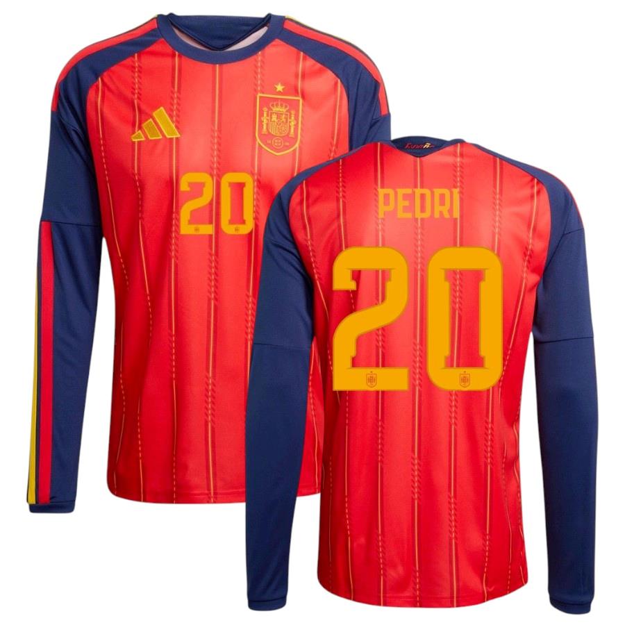 Maillot Espagne Domicile 2026 2027 Pedri Manches Longues (1) Maillot Espagne Domicile 2026 2027 Pedri Manches Longues (1)