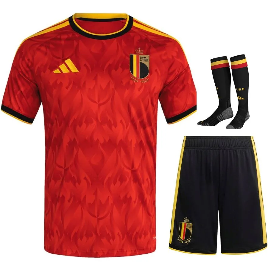 Belgien-Heimtrikot für Kinder 2025–2026