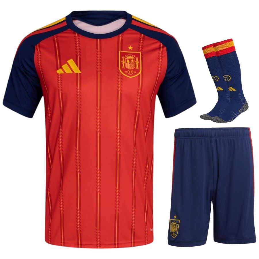Maillot Kit Enfant Espagne Domicile 2025 2026 Maillot Kit Enfant Espagne Domicile 2025 2026