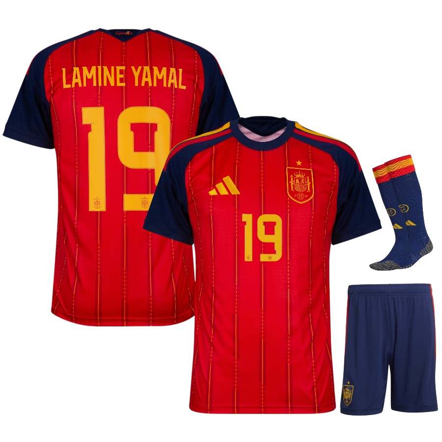 Maillot Kit Enfant Espagne Domicile 2026 2027 Lamine Yamal