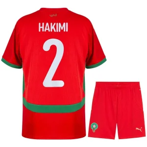 Maillot Kit Enfant Maroc Domicile 2025 2026 Hakimi (1)