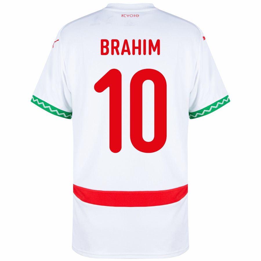 Maillot Kit Enfant Maroc Exterieur 2025 2026 Brahim (2)