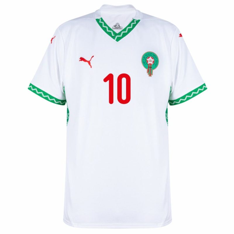 Maillot Kit Enfant Maroc Exterieur 2025 2026 Brahim (3) Maillot Kit Enfant Maroc Exterieur 2025 2026 Brahim (3)