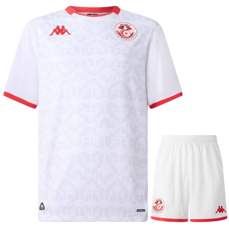 Maillot Kit Enfant Tunisie Exterieur 2025 2026 Maillot Kit Enfant Tunisie Exterieur 2025 2026