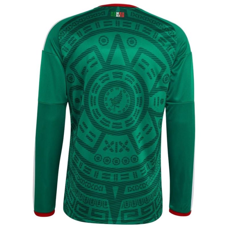 Maillot Mexique Domicile 2026 2027 Manches Longues (2) Maillot Mexique Domicile 2026 2027 Manches Longues (2)