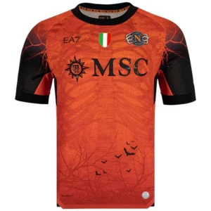 Maillot Naples Halloween 2025 2026 Orange (1)