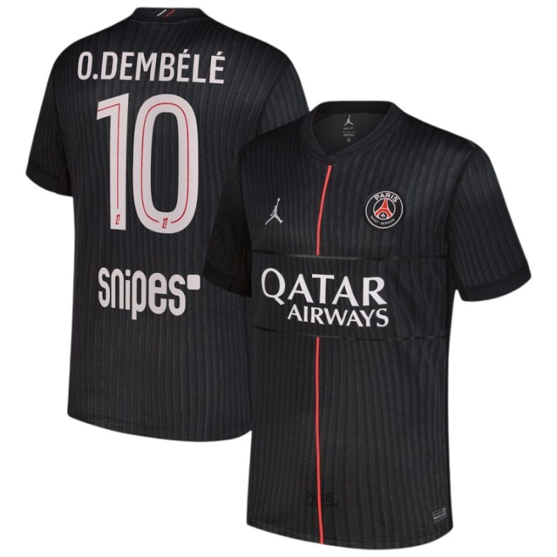 Maillot PSG Jordan Fourth 2025 2026 Dembélé (1) Maillot PSG Jordan Fourth 2025 2026 Dembélé (1)