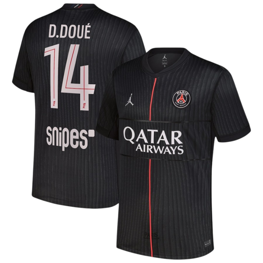 Maillot PSG Jordan Fourth 2025 2026 Désiré Doué (1) Maillot PSG Jordan Fourth 2025 2026 Désiré Doué (1)