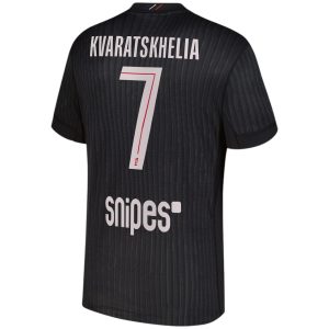 Maillot PSG Jordan Fourth 2025 2026 Kvaratskhelia (2)